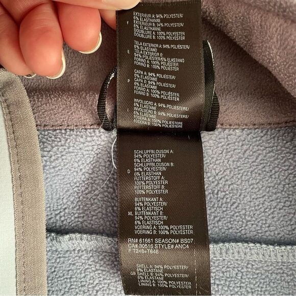 The North Face Women's Apex Light Blue Jacket Size S - Picture 6 of 9